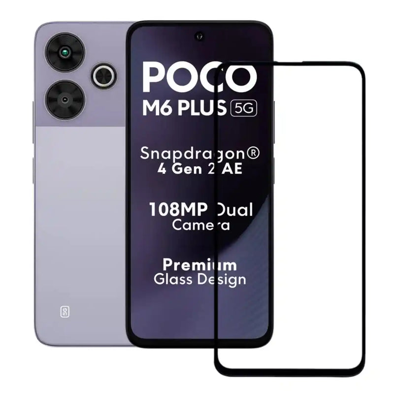 Poco M6 Plus 5G Tempered Glass