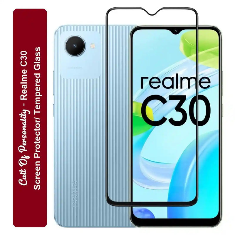 Realme C30 Tempered Glass