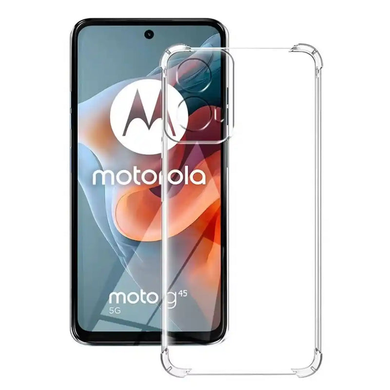 nPlusOne - Bumper Light Weight Back Case for Motorola G45 5G - 6.5 Inches