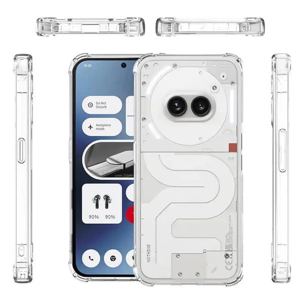 nPlusOne - Bumper Light Weight Back Case for Nothing Phone (2A) - 6.7 Inches