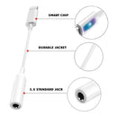 nPlusOne - Lightining To 3.5MM Audio Jack Cable Compatible with Apple Devices - 1 Feet
