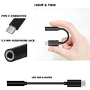 nPlusOne - Type C To 3.5MM Audio Jack Cable Compatible with Apple Devices - 1 Feet