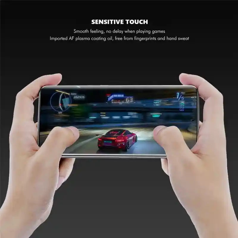 nPlusOne - UV Full Glue Tempered Glass for Oppo Reno 12 Pro 5G - 6.7 Inches