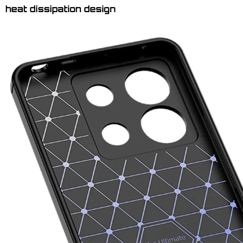 Elegant Textured - Back Case for Poco X6 5G - 6.67 Inches
