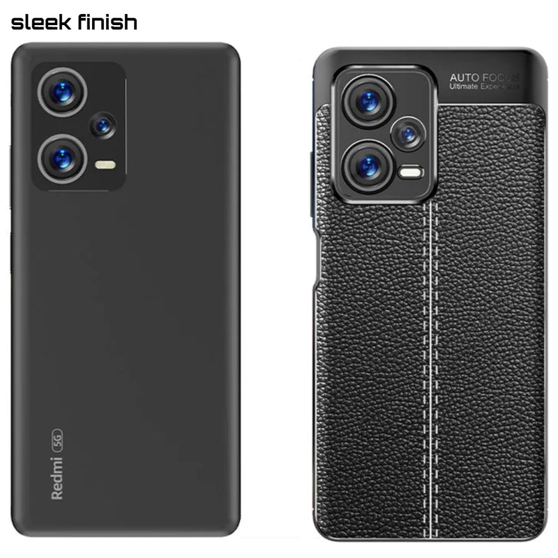 Elegant Textured - Back Case for Redmi Note 12 Pro Plus 5G - 6.67 Inches