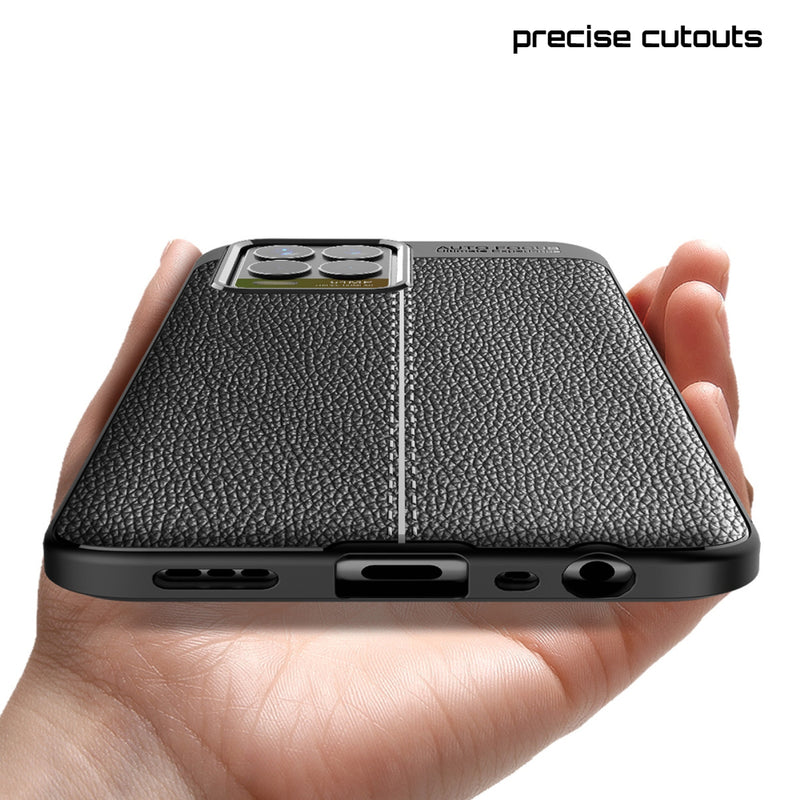 Elegant Textured - Back Case for Realme 8 4G - 6.4 Inches