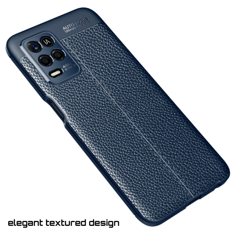 Elegant Textured - Back Case for Realme Narzo 30 5G - 6.5 Inches