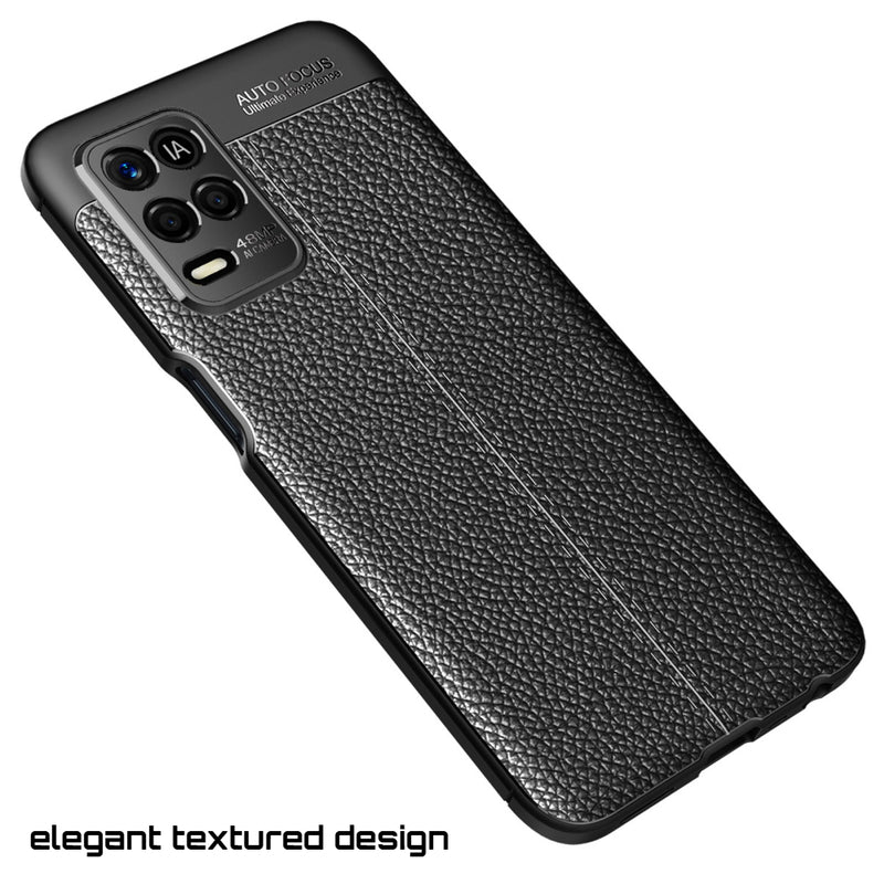 Elegant Textured - Back Case for Realme Narzo 30 5G - 6.5 Inches
