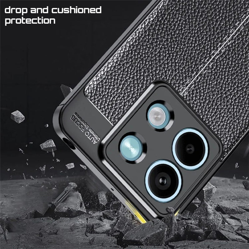 Elegant Textured - Mobile Back Cover for Redmi Note 13 5G - 6.67 Inches