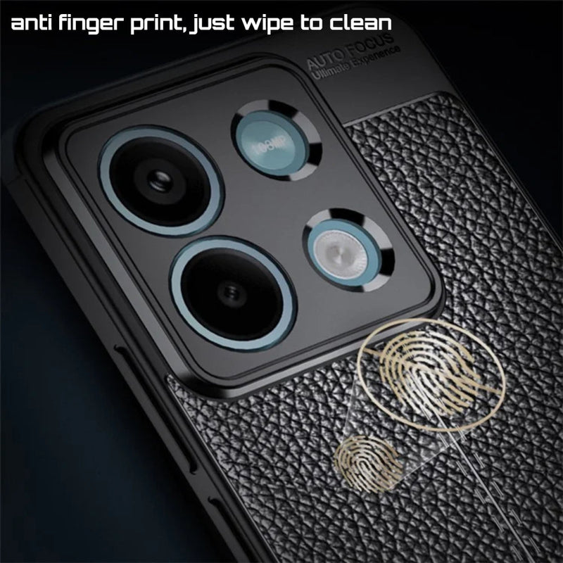 Elegant Textured - Mobile Back Cover for Redmi Note 13 5G - 6.67 Inches