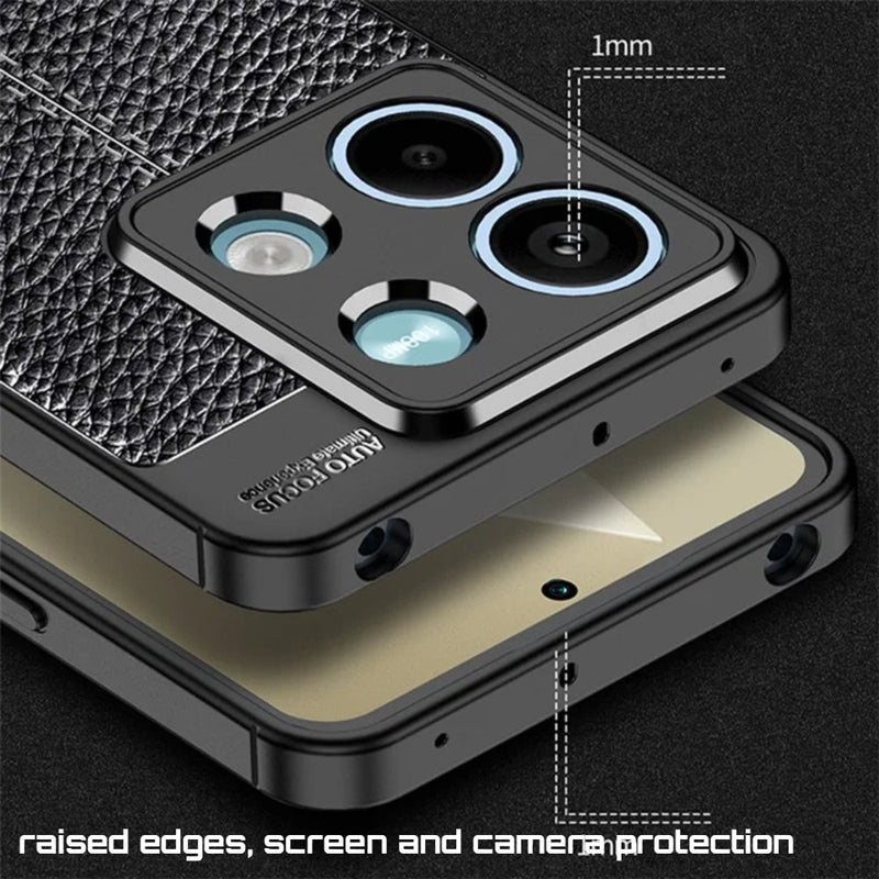 Elegant Textured - Mobile Back Cover for Redmi Note 13 5G - 6.67 Inches