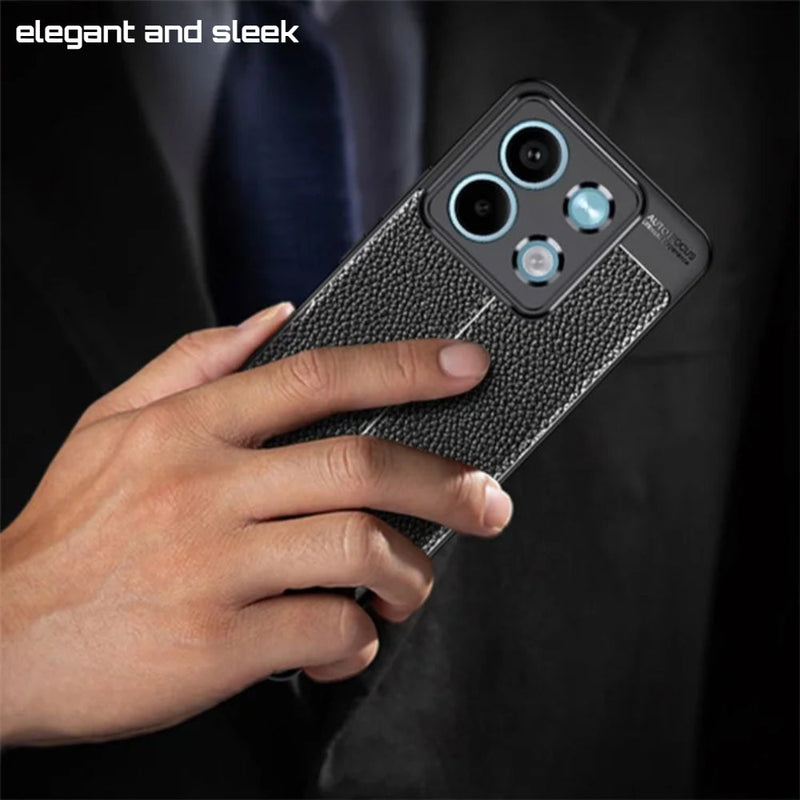Elegant Textured - Mobile Back Cover for Redmi Note 13 5G - 6.67 Inches