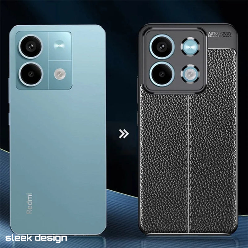 Elegant Textured - Mobile Back Cover for Redmi Note 13 5G - 6.67 Inches