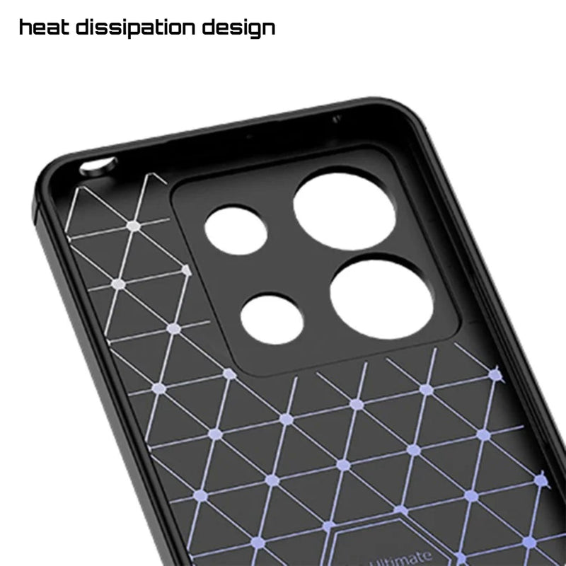 Elegant Textured - Mobile Back Cover for Redmi Note 13 5G - 6.67 Inches