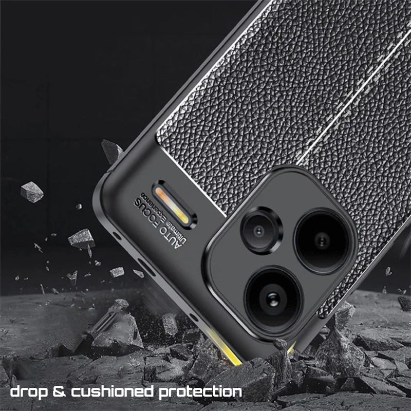 Elegant Textured - Mobile Back Cover for Redmi Note 13 Pro Plus 5G - 6.67 Inches