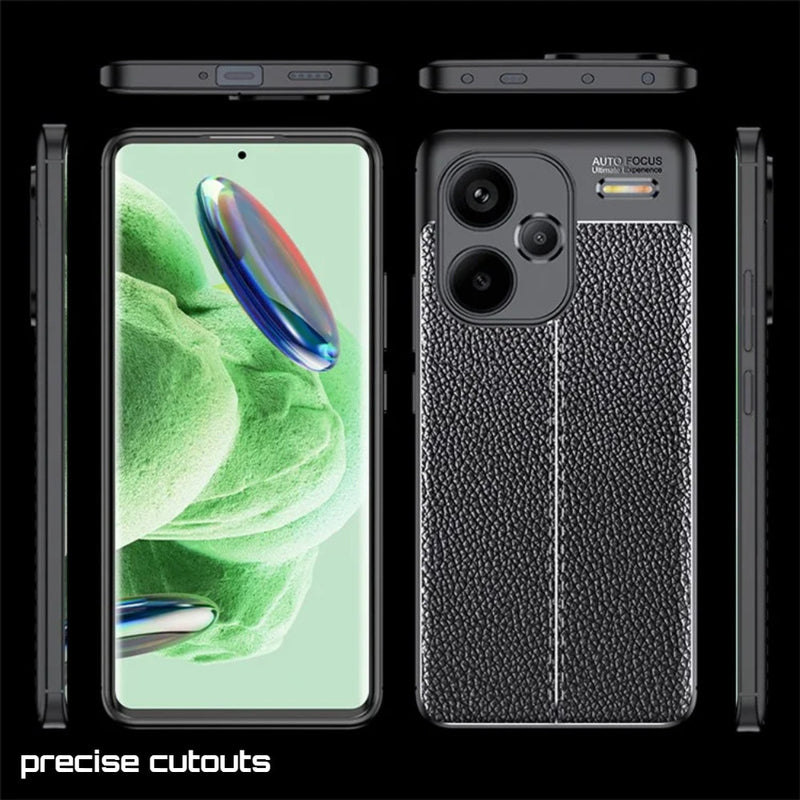 Elegant Textured - Mobile Back Cover for Redmi Note 13 Pro Plus 5G - 6.67 Inches