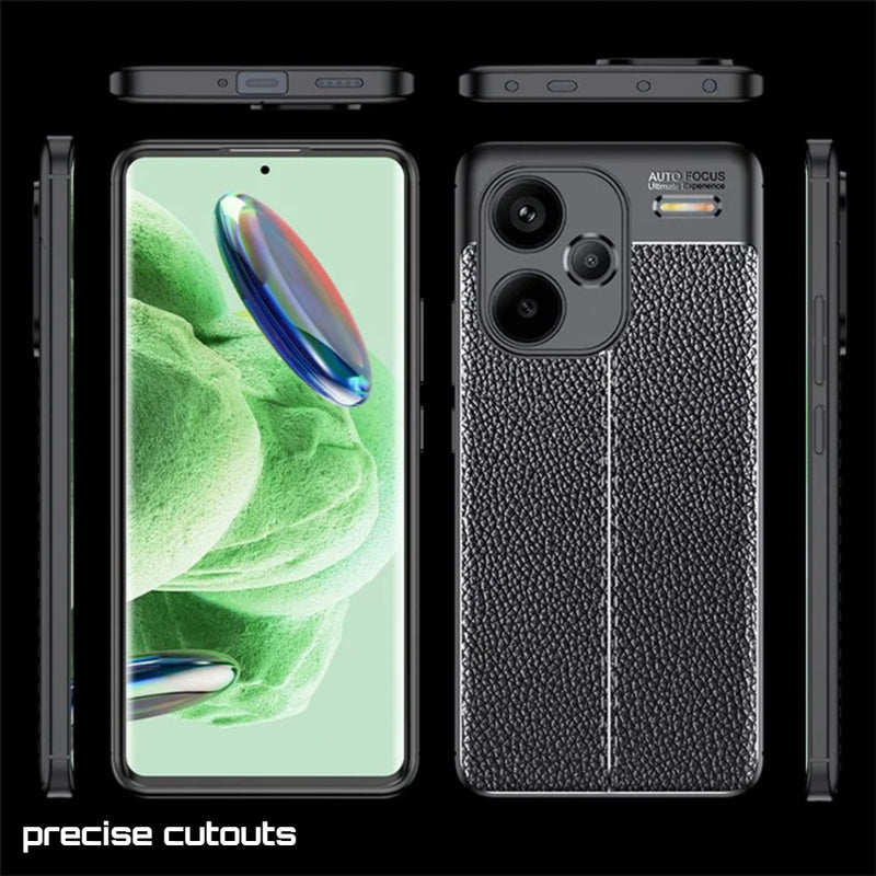 Elegant Textured - Back Case for Redmi Note 13 Pro Plus 5G - 6.67 Inches