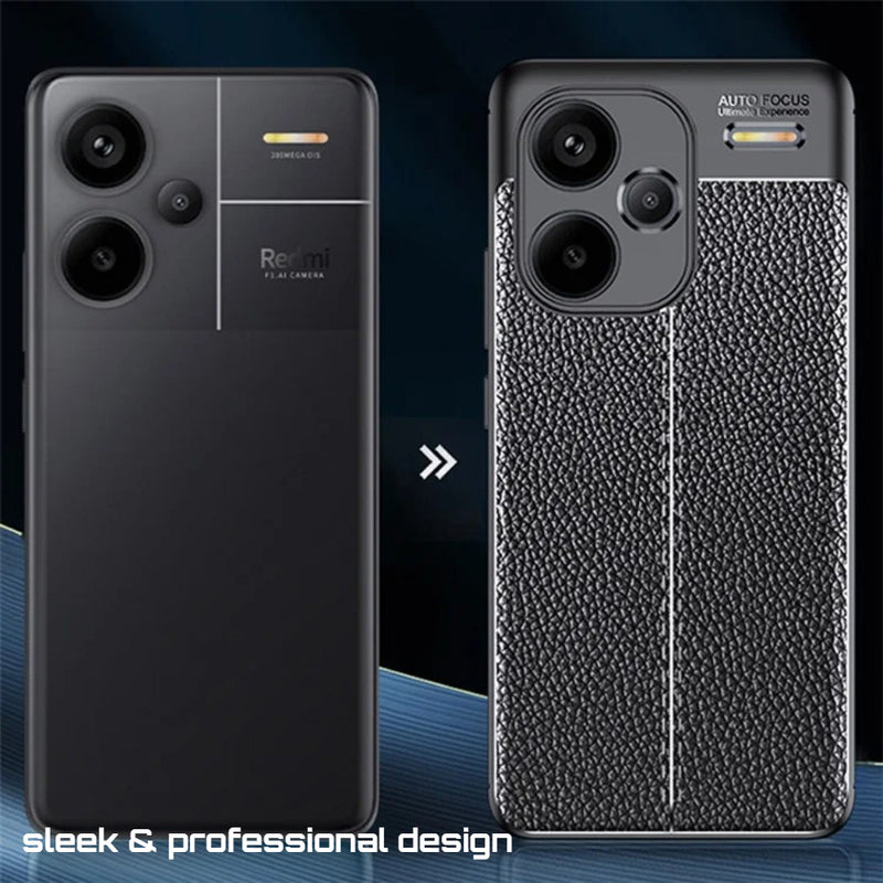 Elegant Textured - Mobile Back Cover for Redmi Note 13 Pro Plus 5G - 6.67 Inches