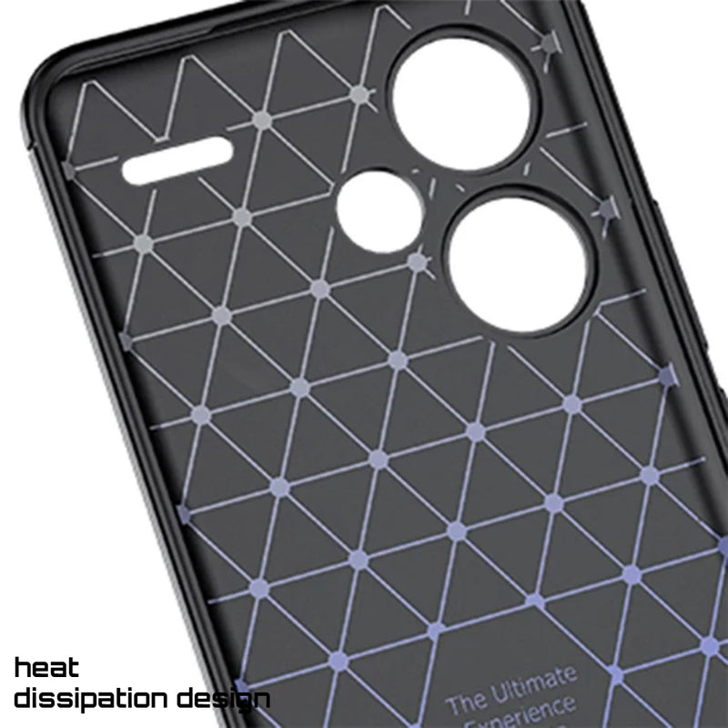 Elegant Textured - Back Case for Redmi Note 13 Pro Plus 5G - 6.67 Inches