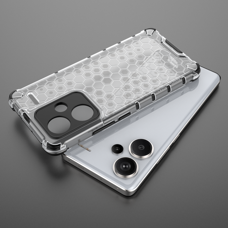Classic Armour - Back  Cover for Redmi Note 13 Pro Plus 5G - 6.67 Inches