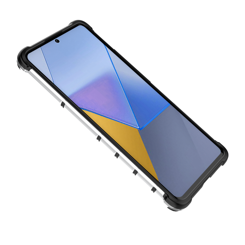 Classic Armour - Back  Cover for Redmi Note 13 Pro Plus 5G - 6.67 Inches