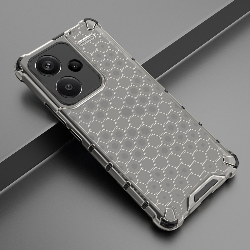 Classic Armour - Back  Cover for Redmi Note 13 Pro Plus 5G - 6.67 Inches