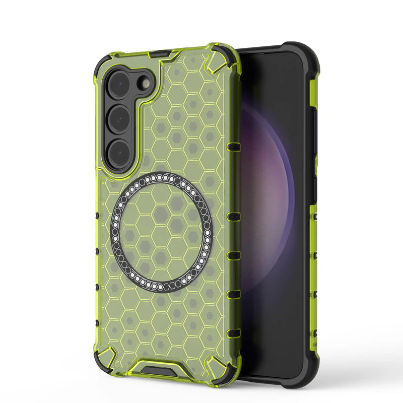 Classic Armour - (Wireless Charging) Mobile Back Case for Samsung Galaxy S23 5G - 6.1 Inches