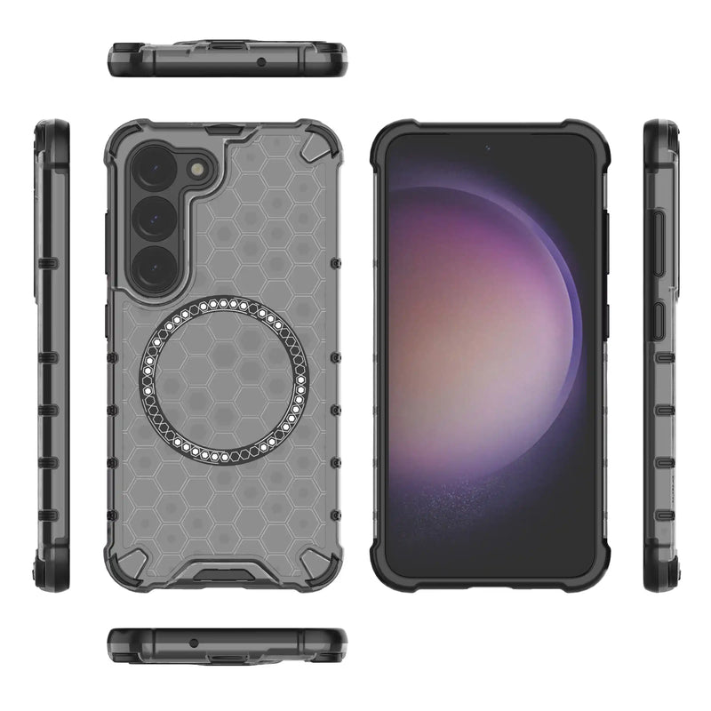 Classic Armour - (Wireless Charging) Mobile Back Case for Samsung Galaxy S23 5G - 6.1 Inches