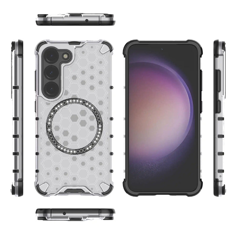 Classic Armour - (Wireless Charging) Mobile Back Case for Samsung Galaxy S23 5G - 6.1 Inches