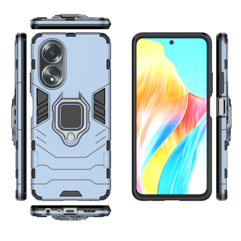 Classic Robot - Mobile Back Cover for Oppo A58 4G - 6.72 Inches - (INR 259 for prepaid orders only)