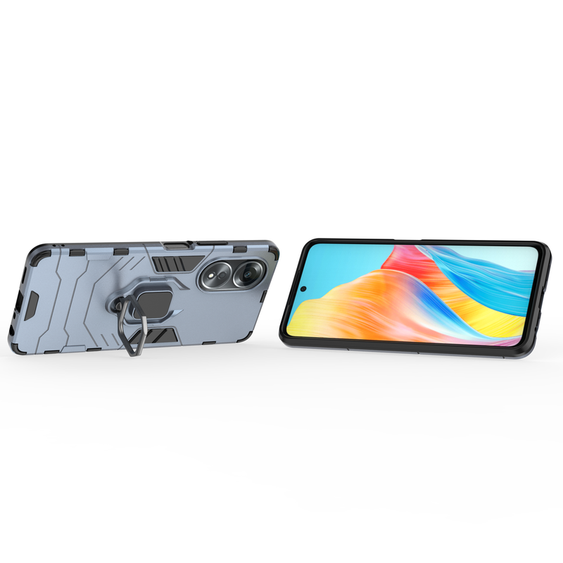 Classic Robot - Mobile Back Cover for Oppo A58 4G - 6.72 Inches - (INR 259 for prepaid orders only)