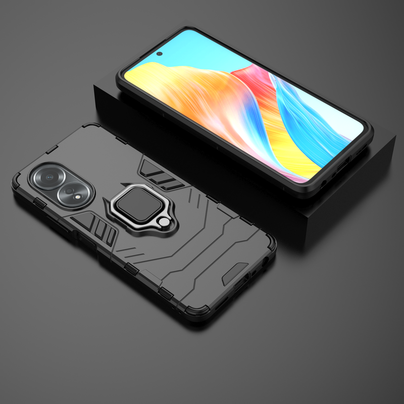 Classic Robot - Mobile Back Cover for Oppo A58 4G - 6.72 Inches - (INR 259 for prepaid orders only)
