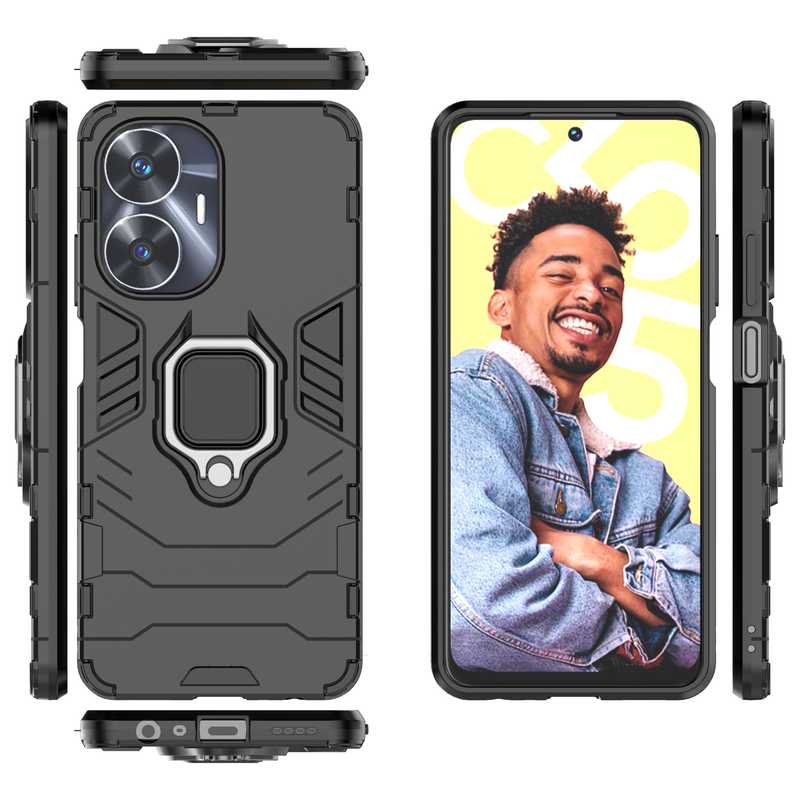 Classic Robot - Mobile Back Cover for Realme Narzo N55 - 6.72 Inches - (INR 259 for prepaid orders only)