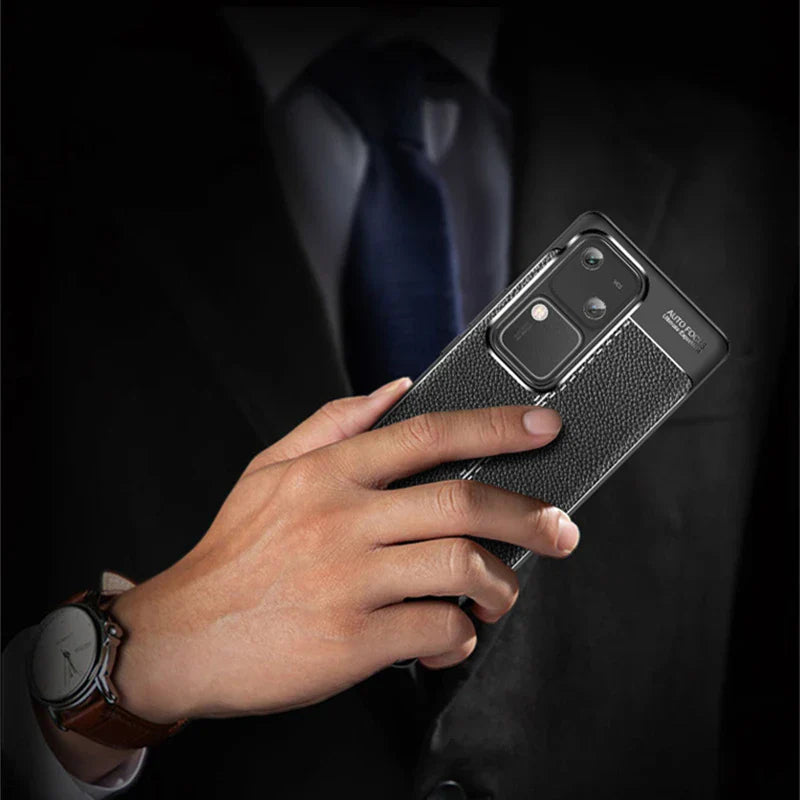 Elegant Textured - Mobile Back Cover for Vivo V30 5G - 6.78 Inches