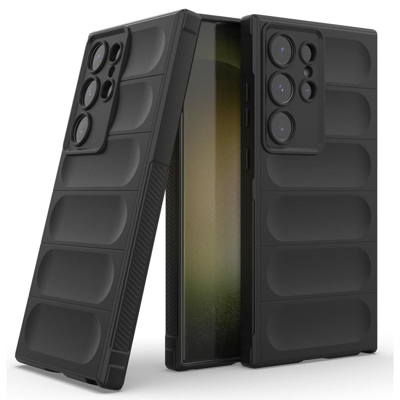Shield Silicone - Mobile Back Cover for Samsung Galaxy S24 Ultra 5G - 6.8 Inches