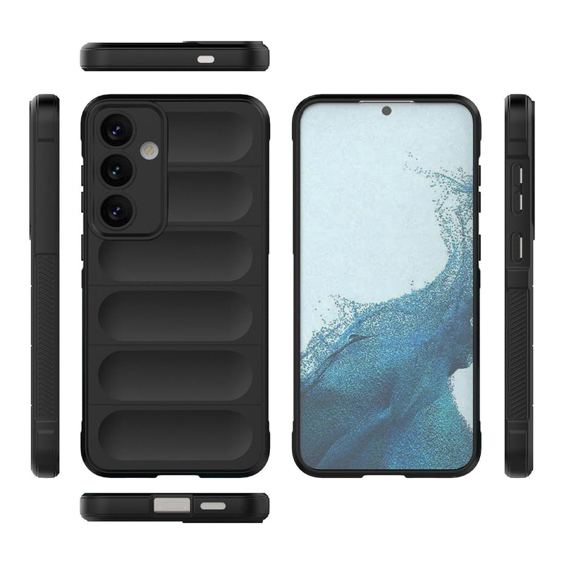 Shield Silicone - Mobile Back Cover for Samsung Galaxy S24 5G - 6.2 Inches - (INR 159 Only for prepaid orders)