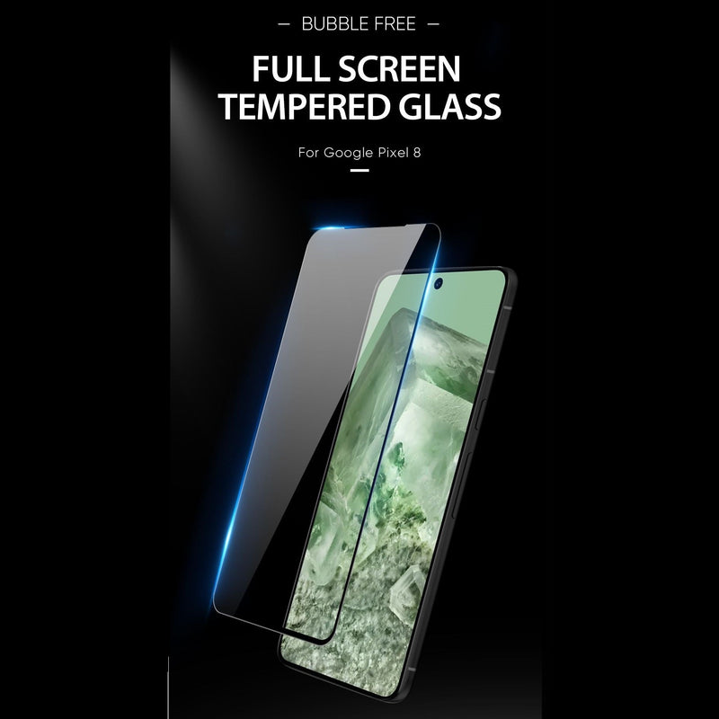 nPlusOne - 9H Tempered Glass for Google Pixel 8 5G - 6.2 Inches
