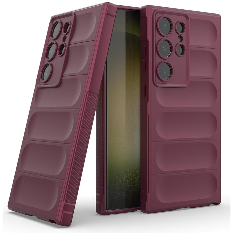 Shield Silicone - Mobile Back Cover for Samsung Galaxy S24 Ultra 5G - 6.8 Inches
