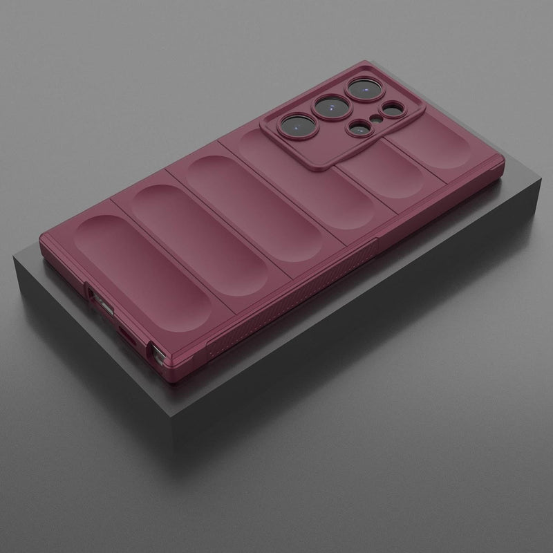 Shield Silicone - Mobile Back Cover for Samsung Galaxy S24 Ultra 5G - 6.8 Inches