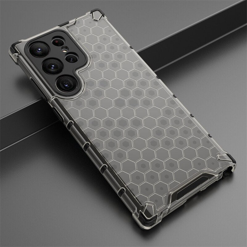 Classic Armour - Back  Cover for Samsung Galaxy S23 Ultra 5G - 6.8 Inches