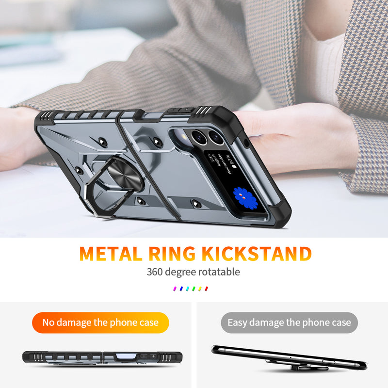 Oynx Robot - Mobile Cover for Samsung Galaxy Z Flip4 5G - 6.7 Inches