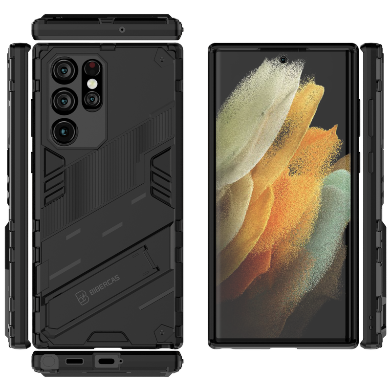 Elegant Armour -  Mobile Cover for Samsung Galaxy S22 Ultra 5G - 6.8 Inches