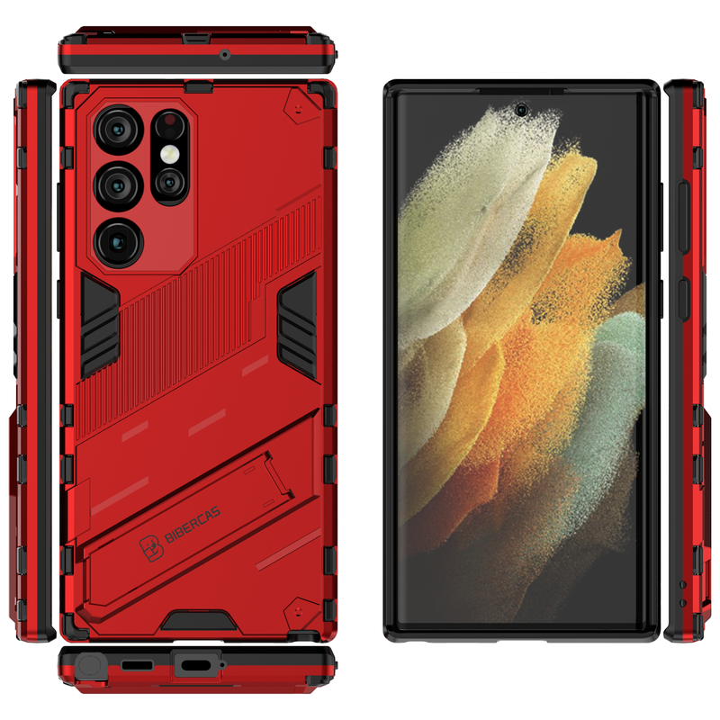 Elegant Armour -  Mobile Cover for Samsung Galaxy S22 Ultra 5G - 6.8 Inches