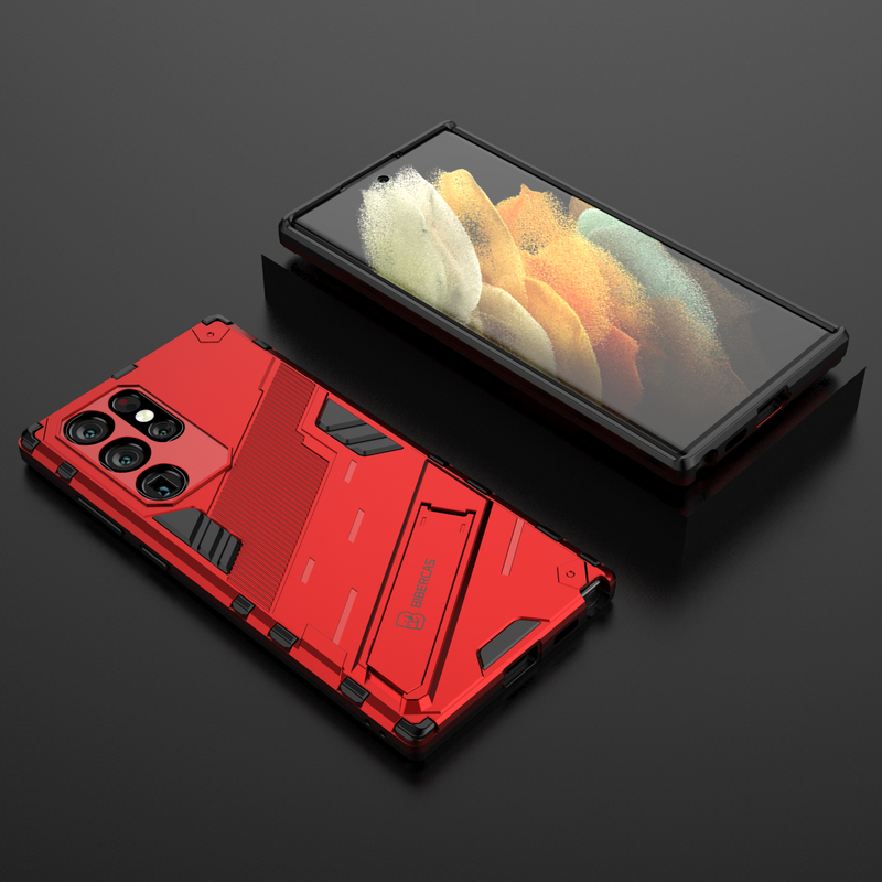 Elegant Armour -  Mobile Cover for Samsung Galaxy S22 Ultra 5G - 6.8 Inches