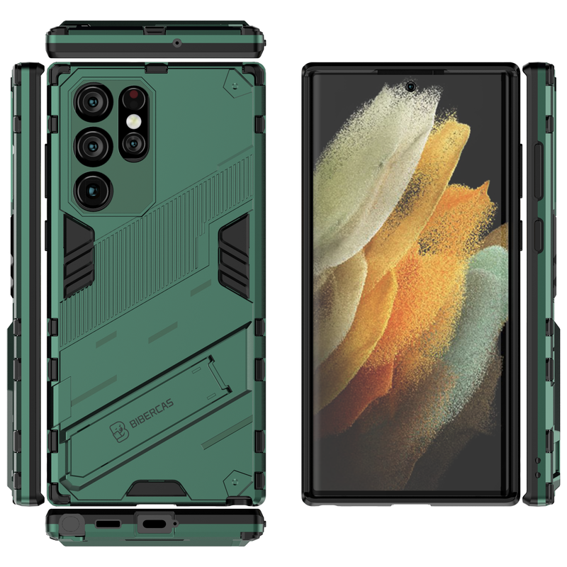 Elegant Armour -  Mobile Cover for Samsung Galaxy S22 Ultra 5G - 6.8 Inches