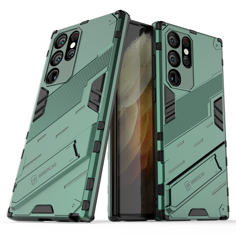 Elegant Armour -  Mobile Cover for Samsung Galaxy S22 Ultra 5G - 6.8 Inches