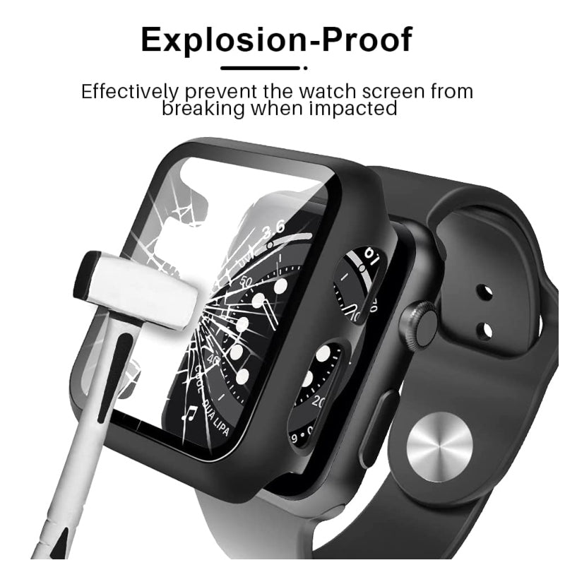 Apple Watch Series 3 42 mm Case with Tempered Glass