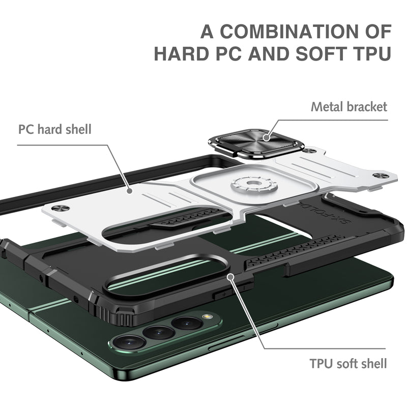 Flash Robot - Back Case for Samsung Galaxy Z Fold4 5G - 7.6 Inches