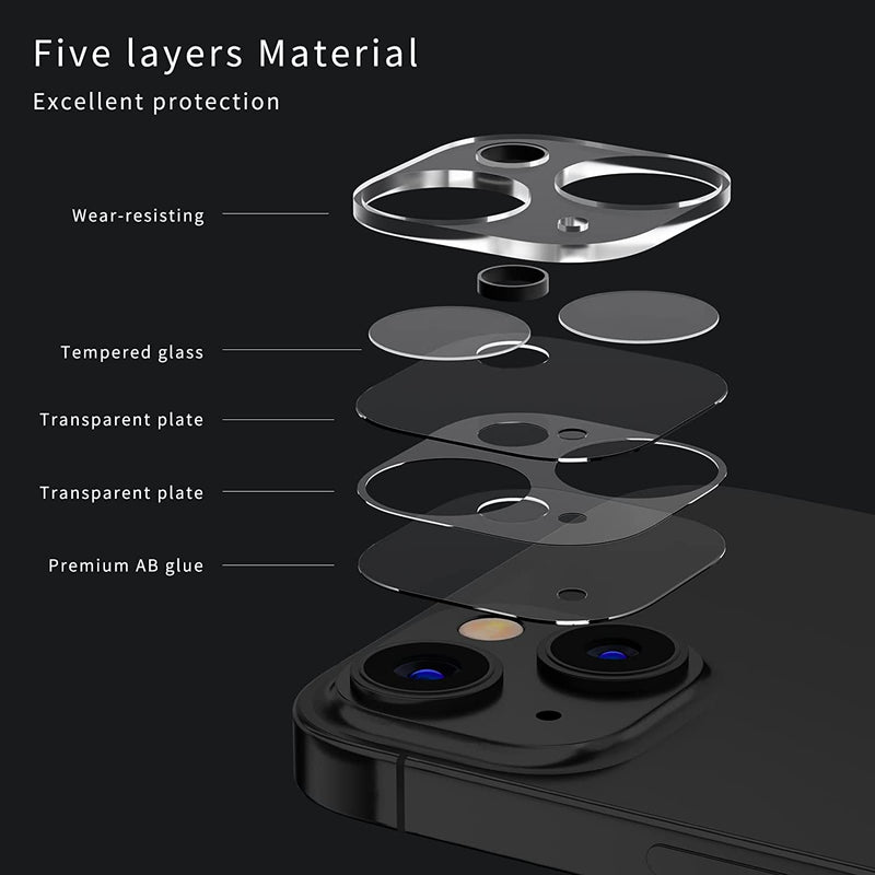 iPhone 15 9H Camera Lens Protector