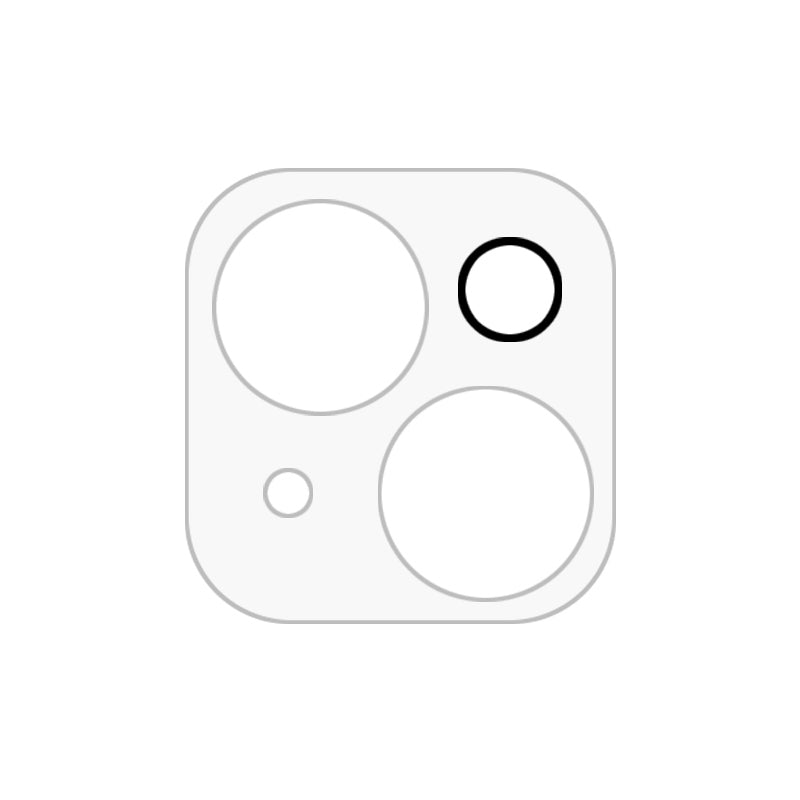 CULT OF PERSONALITY - 9H Camera Lens Protector for iPhone 15 - Clear